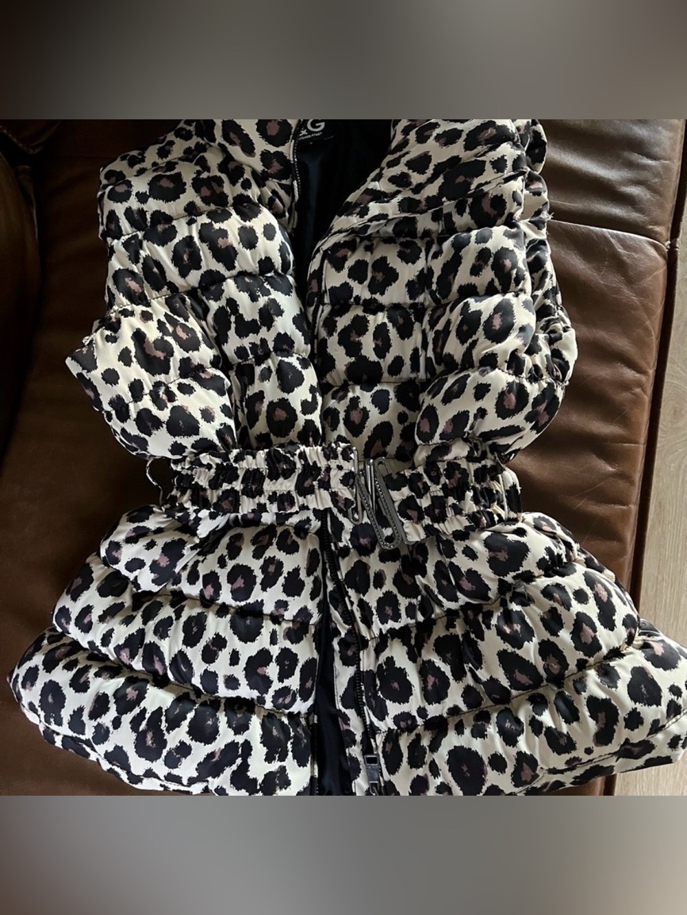 Dolce & Gabbana Leopard Belted Vest